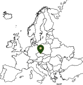 Czechy map