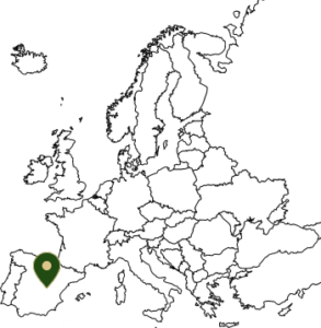 Hiszpania map